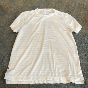 Rhone mens swift short sleeve medium white